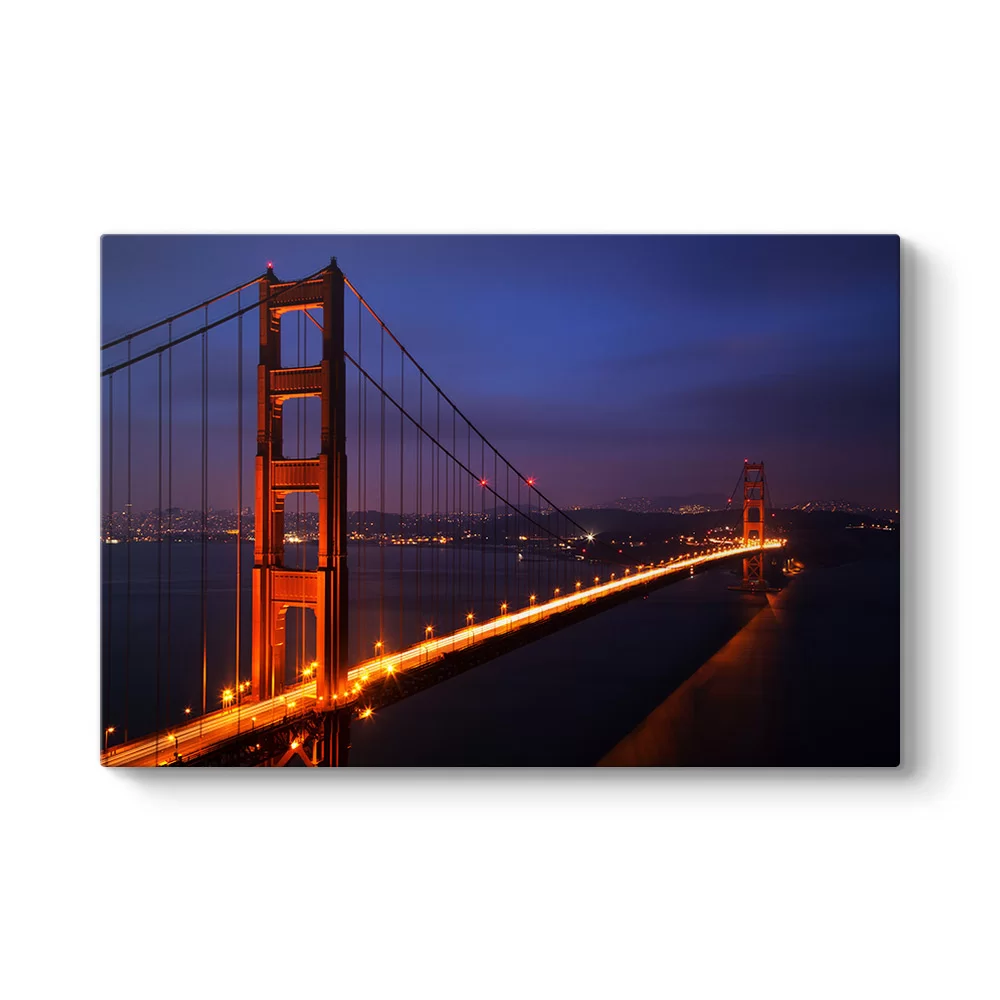 Golden Gate Manzarası Tablosu - Model 1